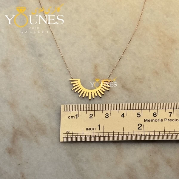 گردنبند خورشید طلا